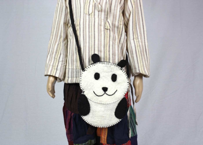 Kindertasche PANDA Filztasche