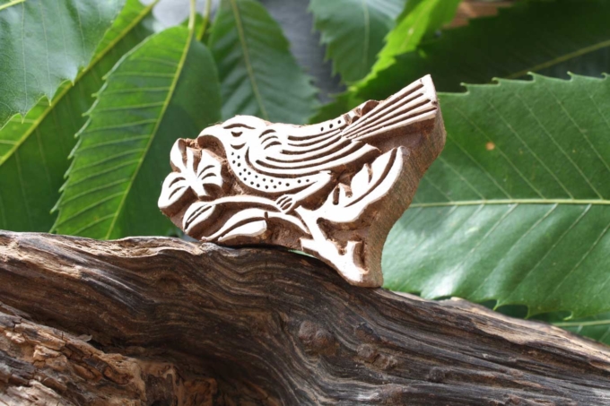Holzstempel VOGEL