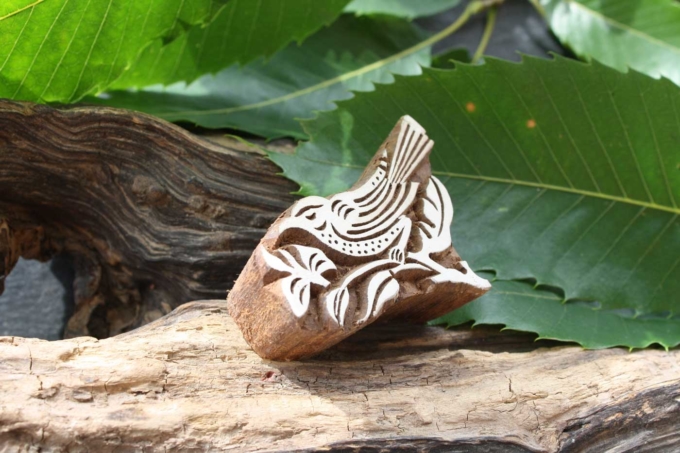 Holzstempel VOGEL – Bild 2