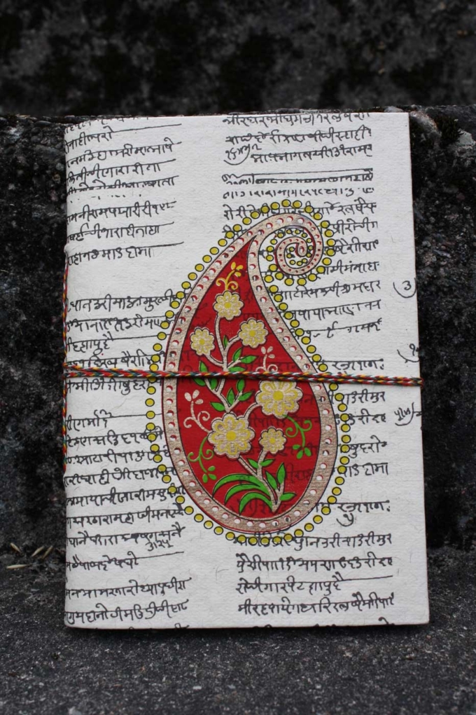 Notizbuch mit Paisleymotiv – Bild 2
