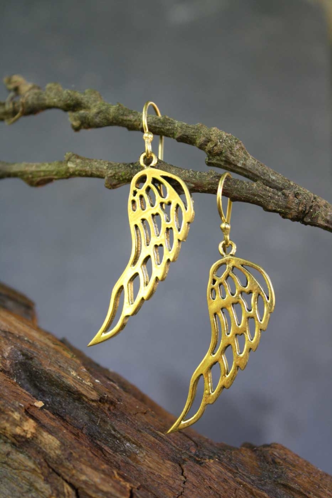 Ohrringe ANGEL WINGS | Gold