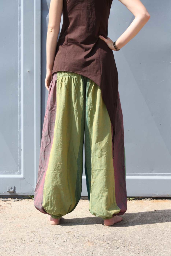 Pumphose Yogahose FLOW | Grün – Bild 5