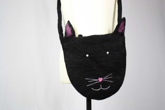Umhängetasche KITTY Für Sie schwarz – Bild 2