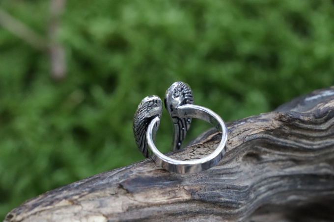 Ring ANGEL WINGS | Silber – Bild 3
