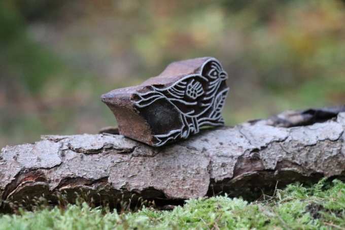 Holzstempel BIRDY – Bild 4