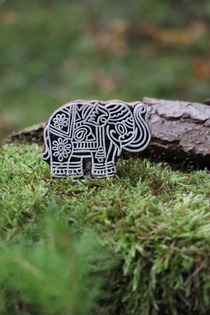 Holzstempel ELEFANT – Bild 4