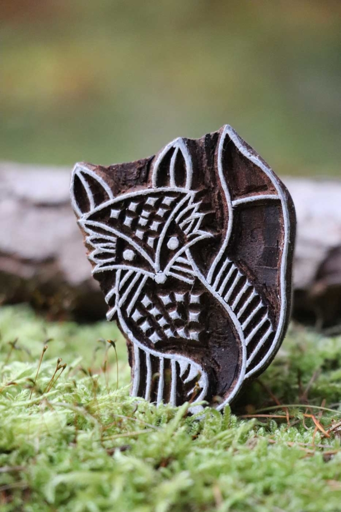 Holzstempel FOX – Bild 2