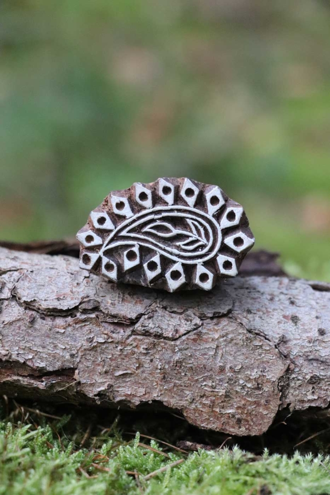 Holzstempel PAISLEY