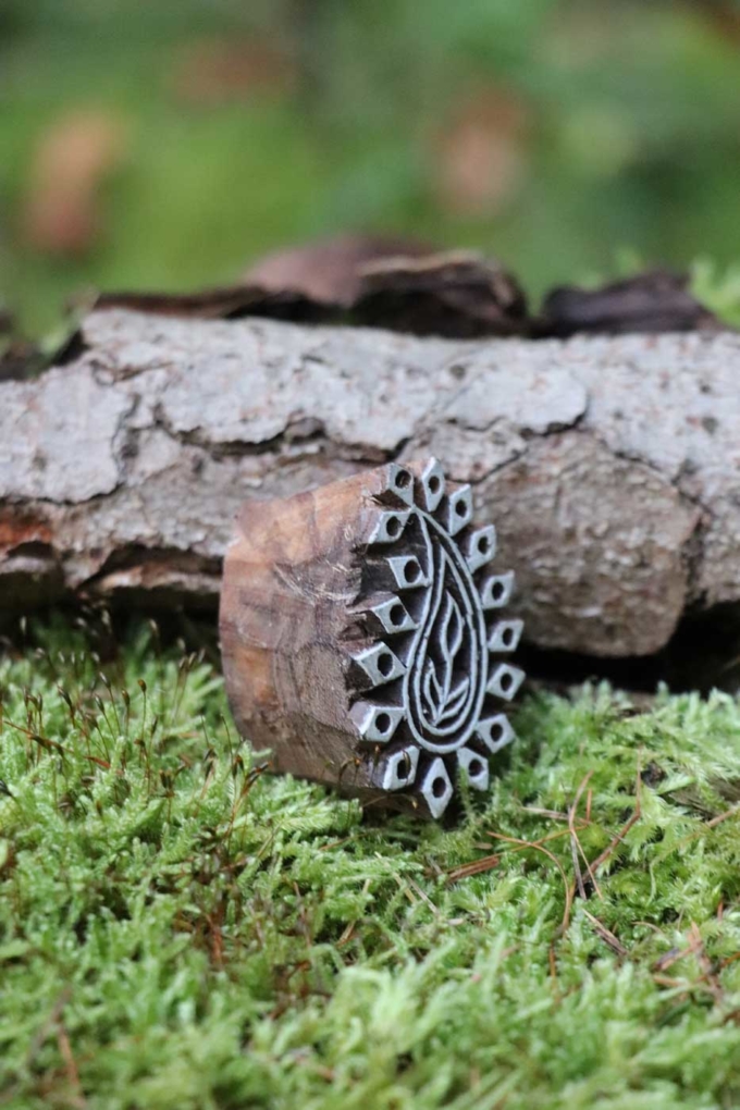 Holzstempel PAISLEY – Bild 4