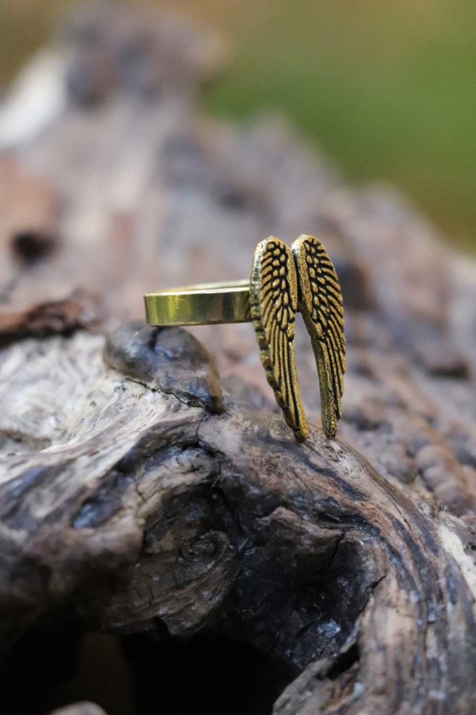 Ring ANGEL WINGS  Gold – Bild 4