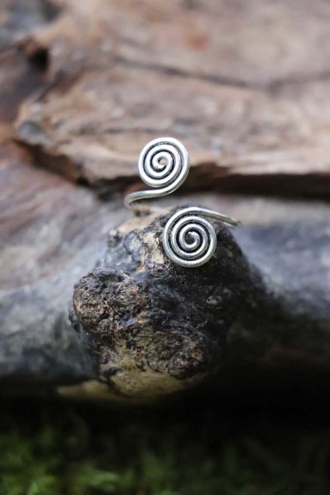 Zehenring SPIRALE Kinderring | Silber – Bild 4