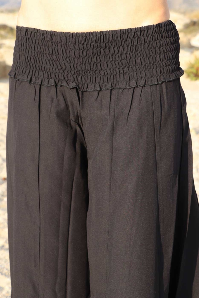 Luftig leichter Hosenrock HEAVON Damen | Schwarz – Bild 6