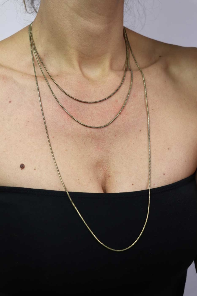 Kette in GOLD zum Kombinieren – Bild 3