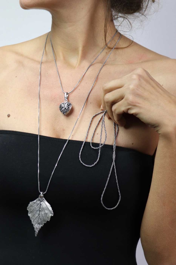 Kette in SILBER zum Kombinieren – Bild 2