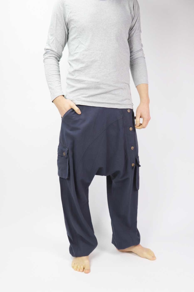 Haremshose Sarouel | Unisex | Grau