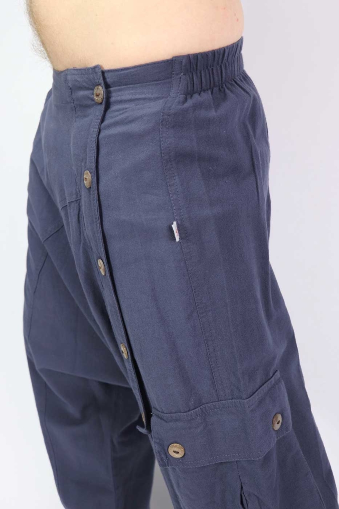 Haremshose Sarouel | Unisex | Grau – Bild 5