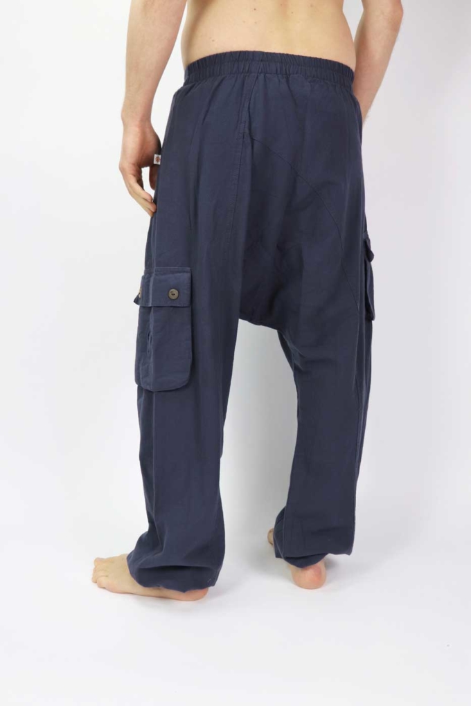 Haremshose Sarouel | Unisex | Grau – Bild 6