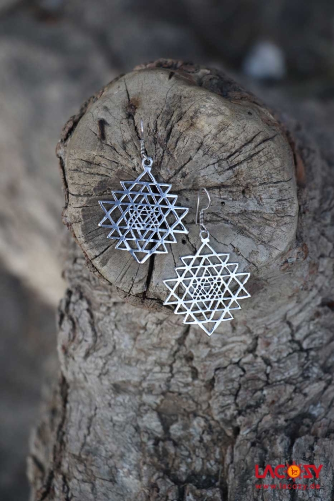 Ohrringe YANTRA | Silber – Bild 4