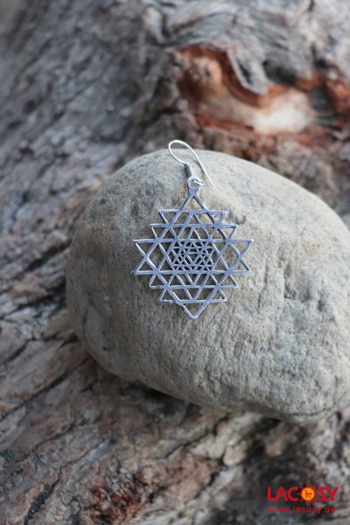 Ohrringe YANTRA | Silber – Bild 5