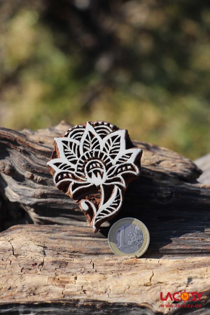 Holzstempel LOTUS – Bild 3