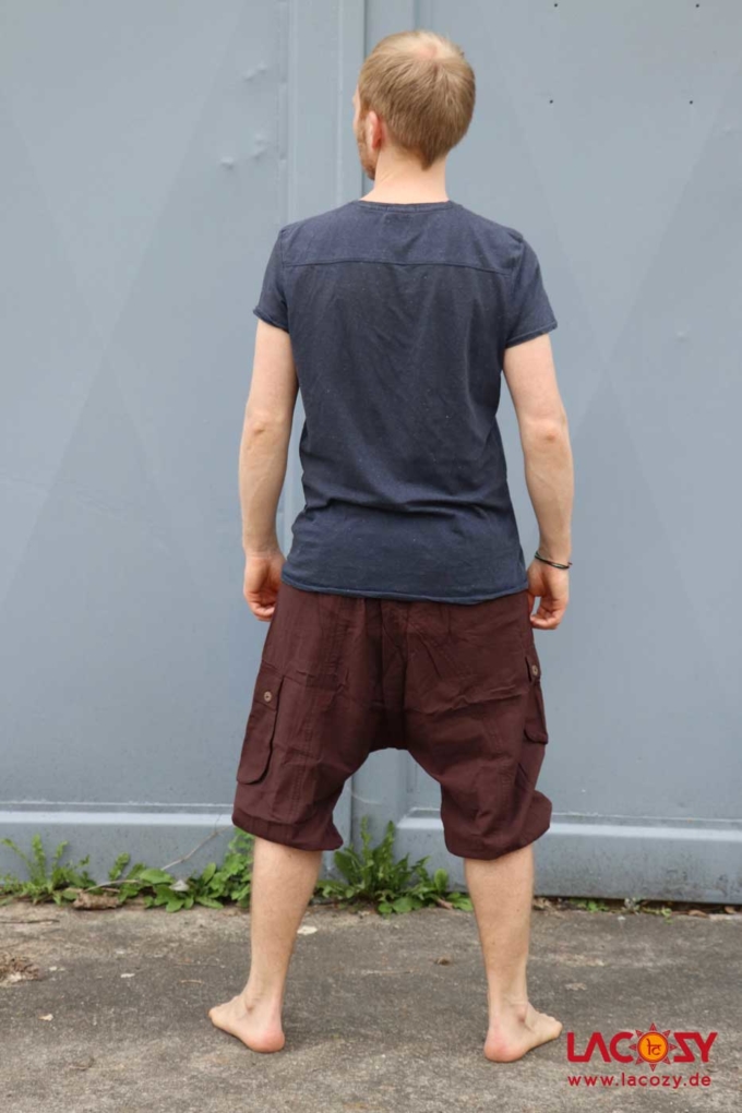Kurze Afghani Unisex Braun – Bild 4