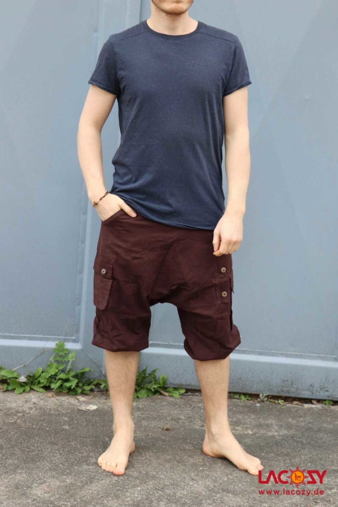 Kurze Afghani Unisex Braun – Bild 6