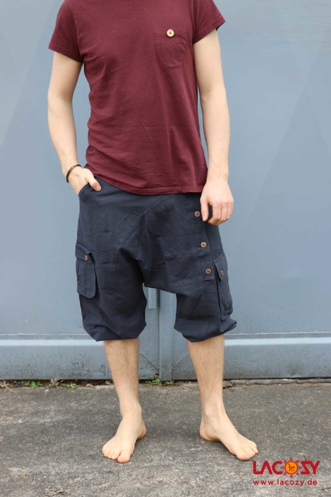 Kurze Afghani Unisex Dunkelgrau – Bild 6
