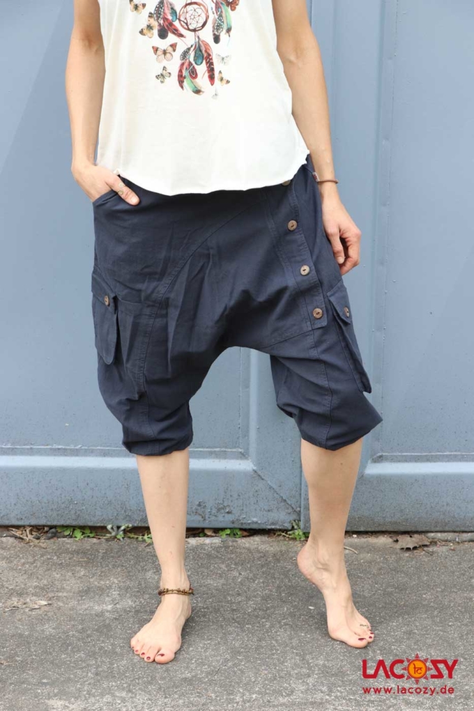 Kurze Afghani Unisex Dunkelgrau – Bild 3