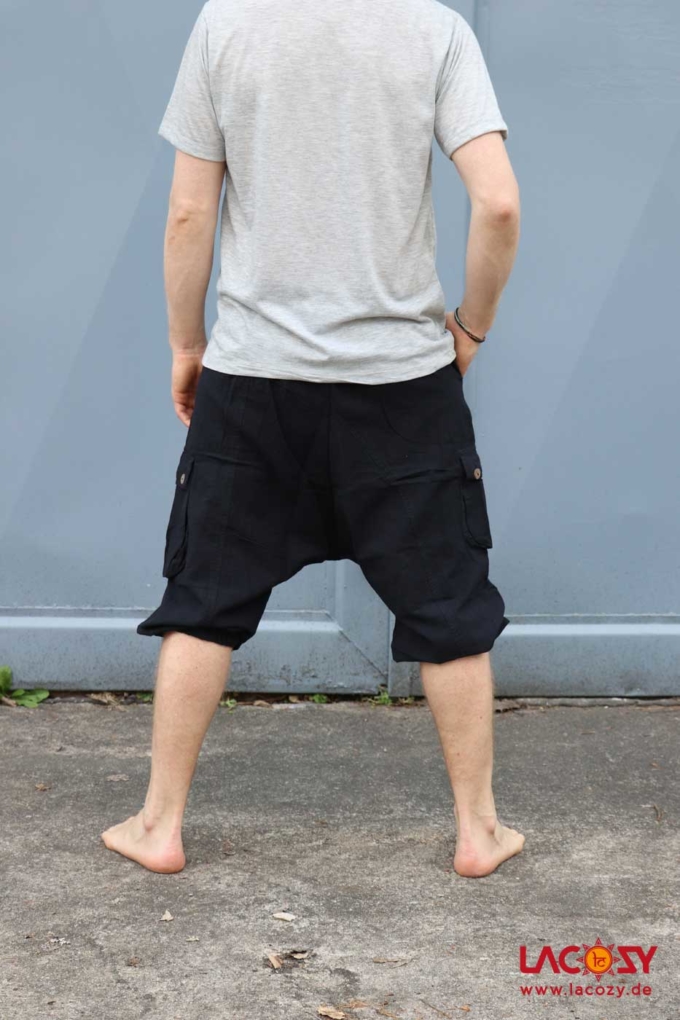 Kurze Afghani Unisex Schwarz – Bild 4