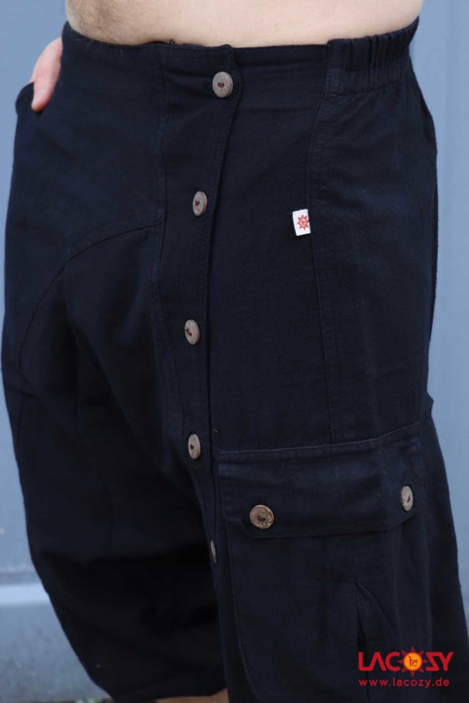 Kurze Afghani Unisex Schwarz – Bild 6