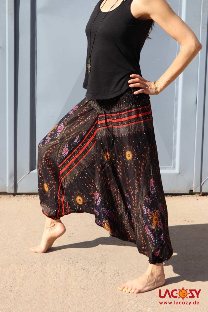Alibaba Haremshose Hosenkleid Damen – Bild 2