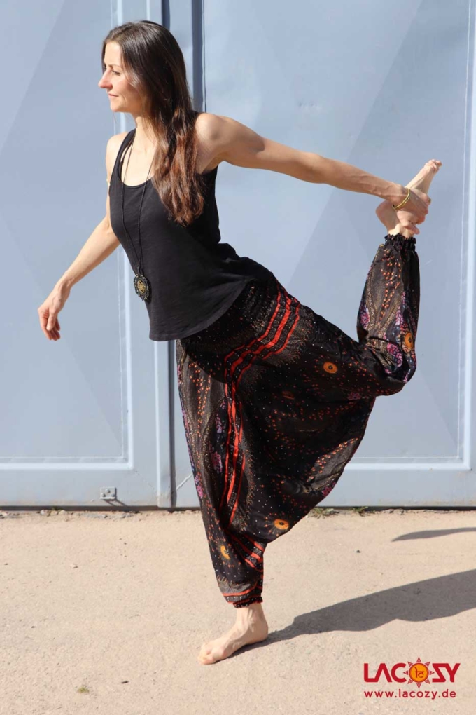 Alibaba Haremshose Hosenkleid Damen – Bild 5