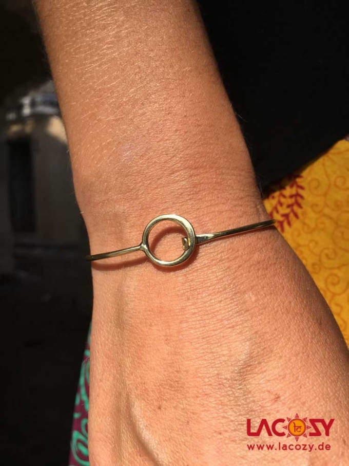 Armreifen CIRCLE  Gold – Bild 3