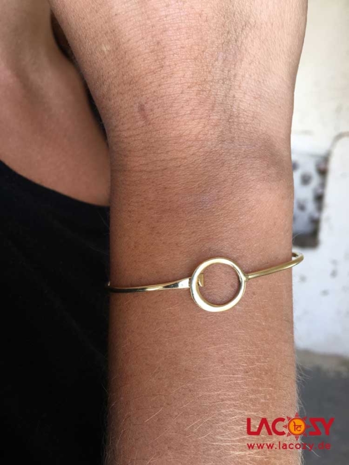 Armreifen CIRCLE  Gold – Bild 4