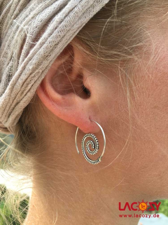 Creole DOTS  925er Silber – Bild 5