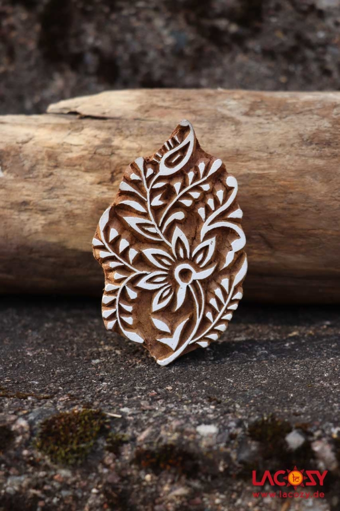Holzstempel FLORAL – Bild 4