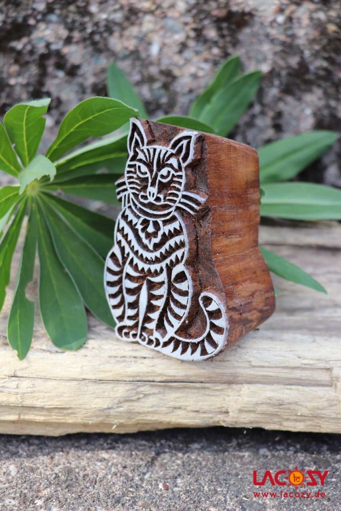 Holzstempel KATER – Bild 2