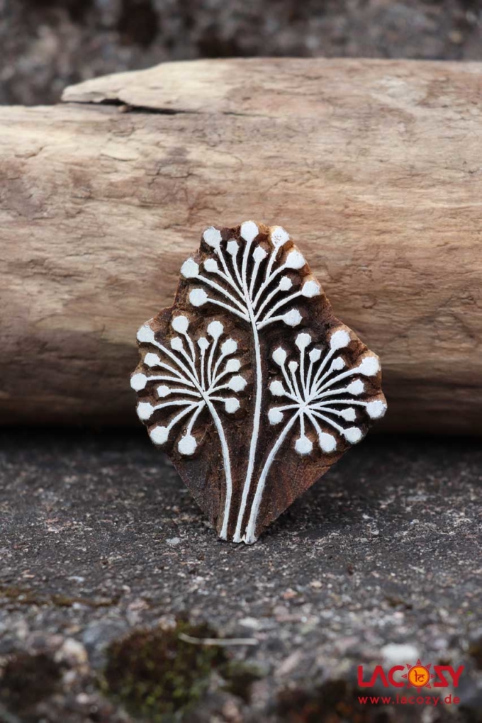 Holzstempel PUSTEBLUME