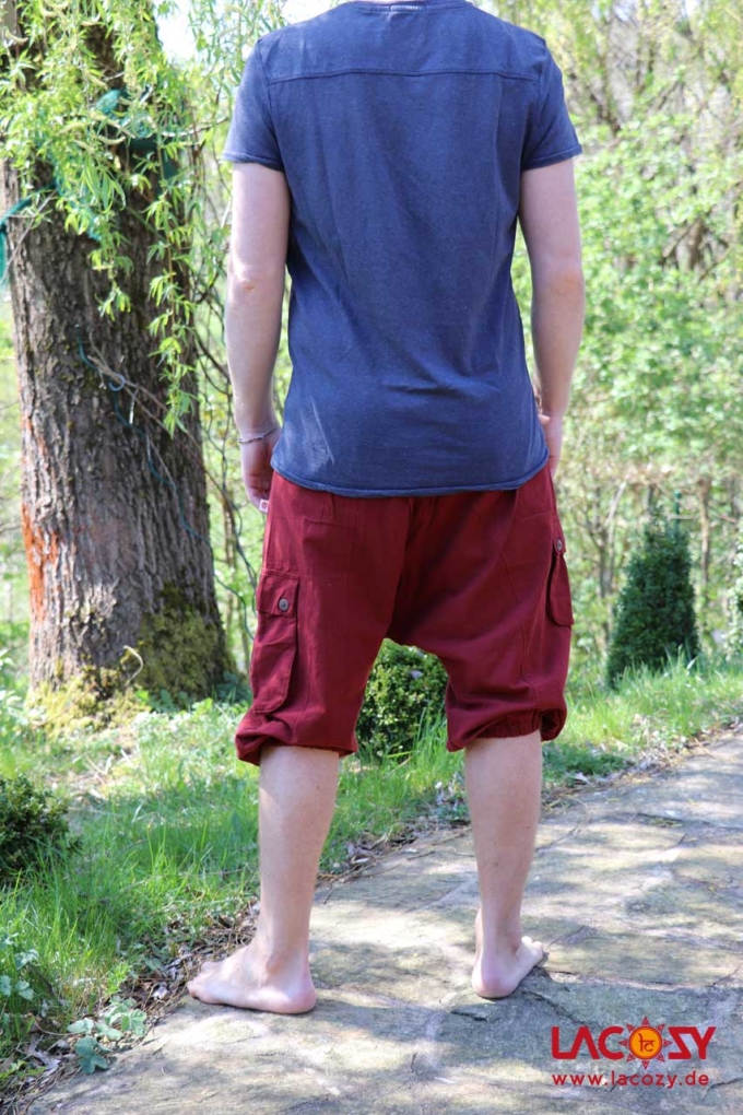 Kurze Afghani Unisex | Maroon – Bild 2