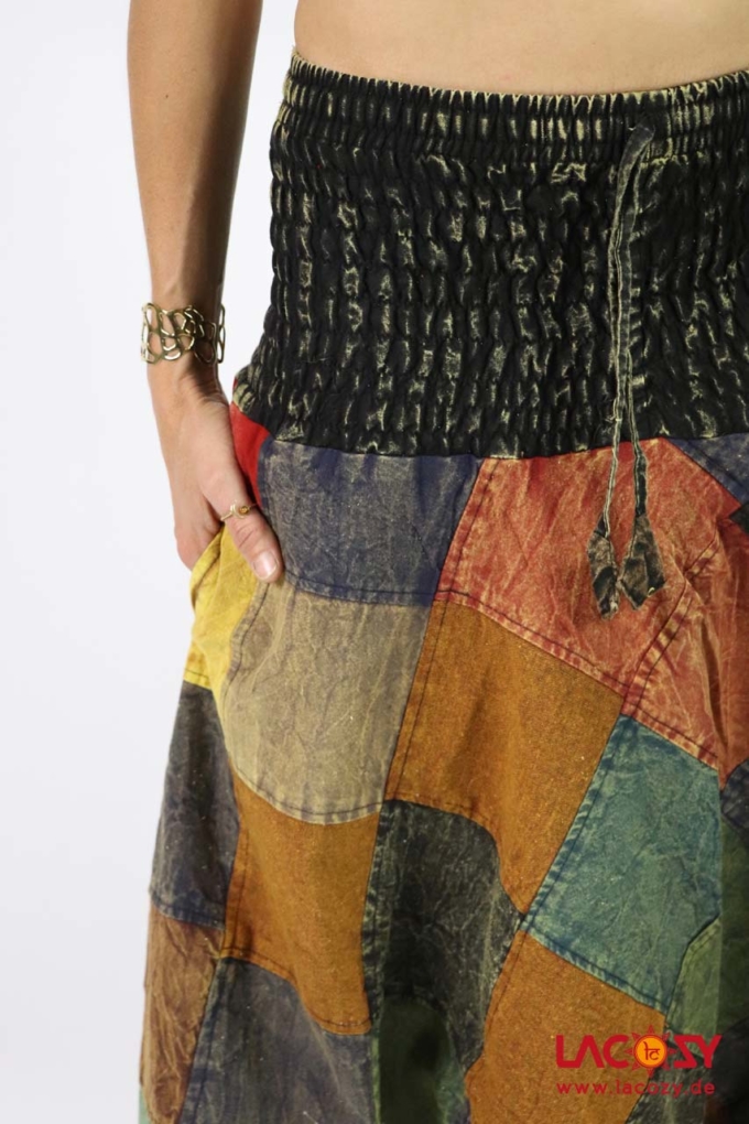 Patchwork Haremshose TITO Damen Bunt – Bild 7