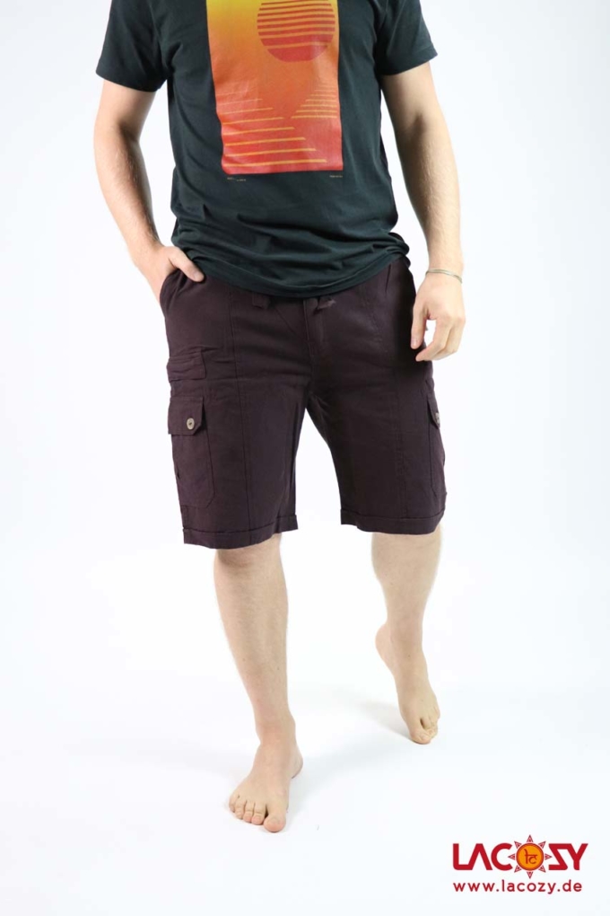 kurze Männerhose TIGO Bermuda Shorts Herren | BRAUN