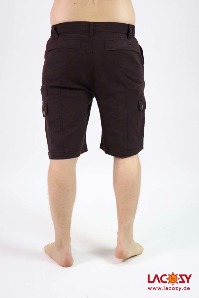 kurze Männerhose TIGO Bermuda Shorts Herren | BRAUN – Bild 6