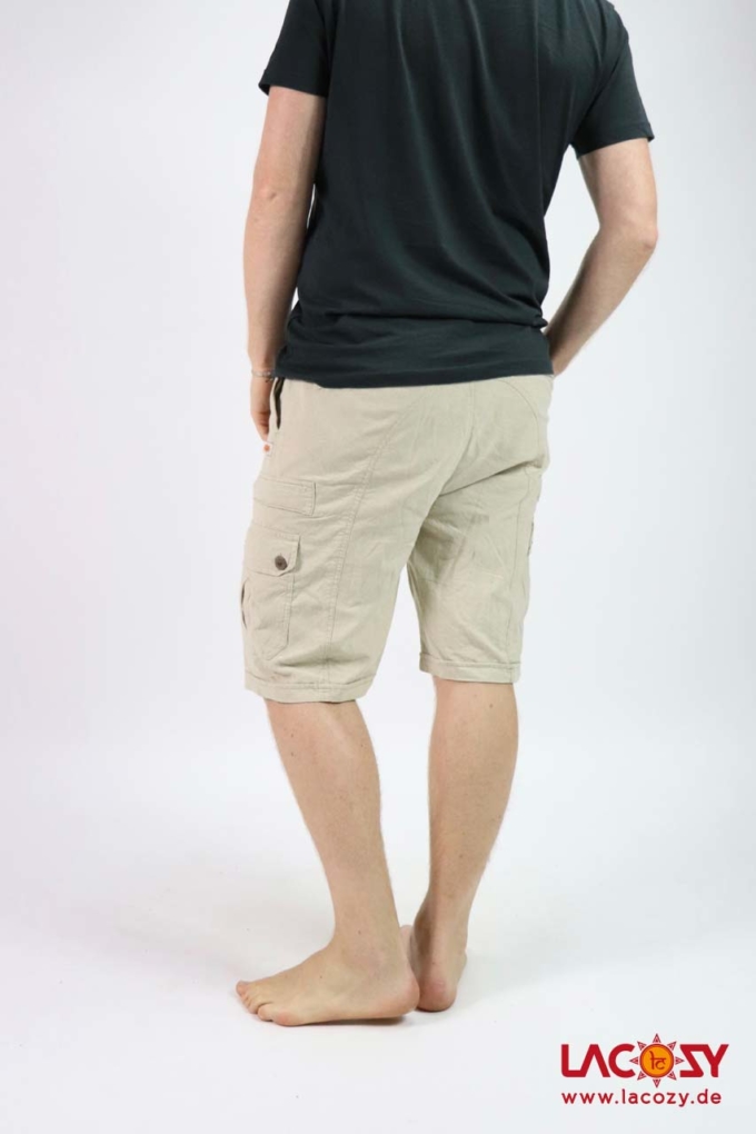kurze Männerhose TIGO | Bermuda Shorts Herren | Natur – Bild 4