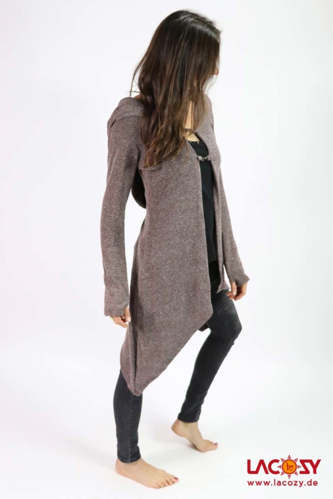 Strickjacke COZY Cardigan *Braun* – Bild 5