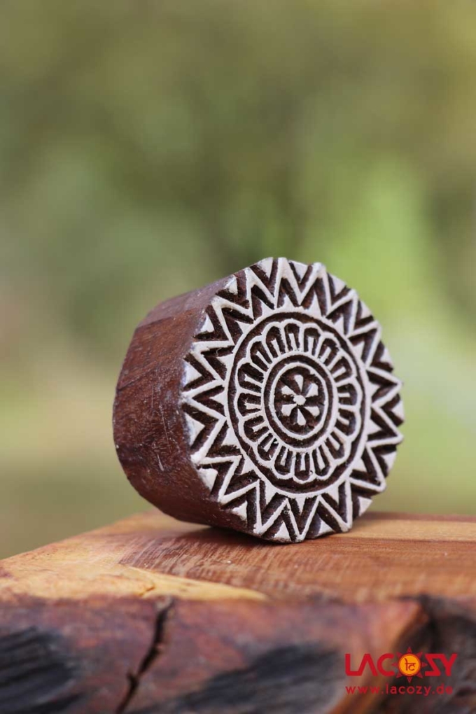 Holzstempel BIG MANDALA – Bild 2