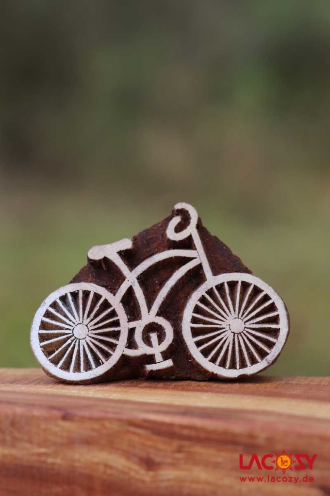Holzstempel FAHRRAD – Bild 2