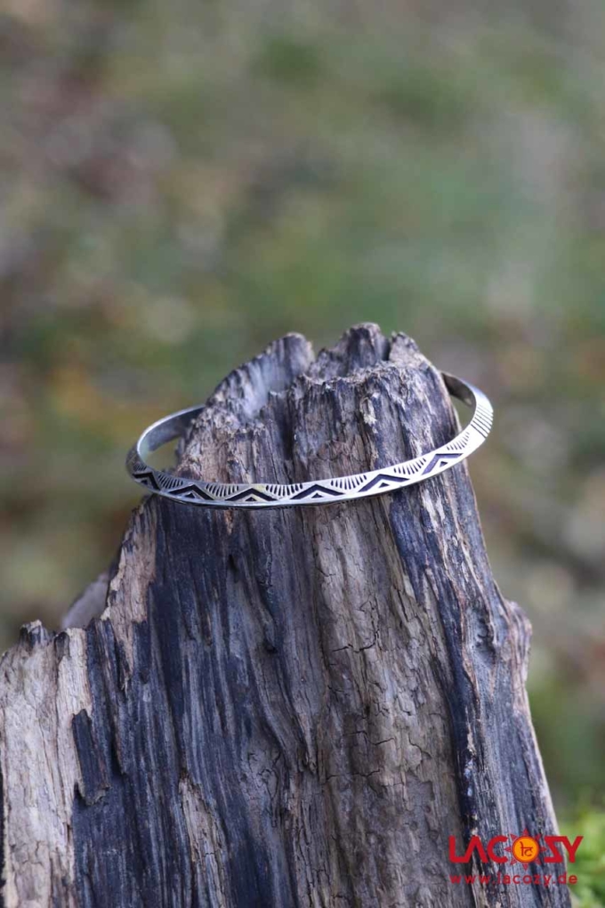 Herren Armreif AMARO  Silber