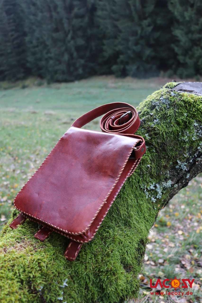 Leder Tasche RIO Herrentasche Unisex – Bild 3