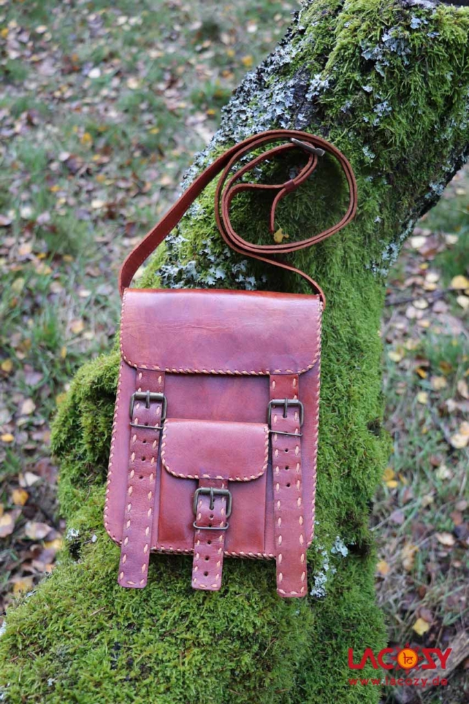 Leder Tasche RIO Herrentasche Unisex – Bild 5