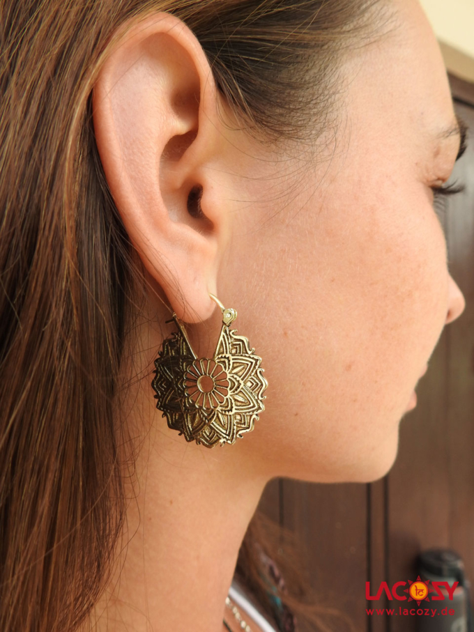 Ohrringe MANDALA | Gold